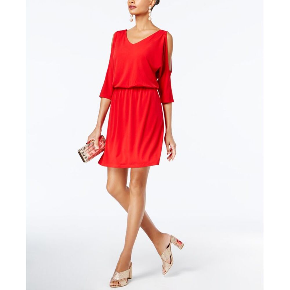 INC International Concepts Cold Shoulder Dress